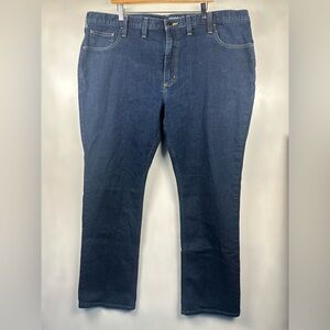 Men's 44x30 Carhartt‎ Jeans Blue Rugged Flex Straight Fit Denim